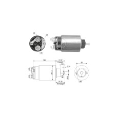 ZM2762 ZM Втягивающее реле, стартер