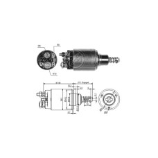 ZM653 ZM Втягивающее реле, стартер