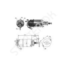 ZM611 ZM Втягивающее реле, стартер